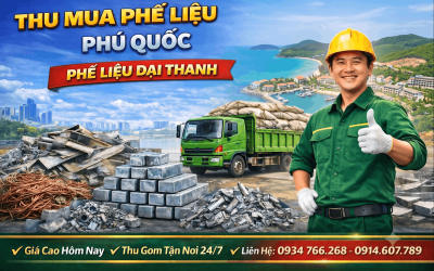 Thu Mua Phế Liệu Phú Quốc Giá Cao – Bao Bốc Xếp, Vận Chuyển Tận Nơi