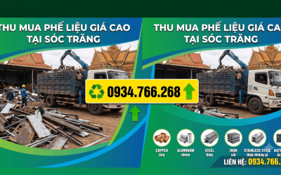 Thu Mua Phế Liệu Giá Cao Tại Sóc Trăng – Dọn Bãi 2H, Tiền Mặt Trao Tay
