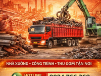 Thu Mua Phế Liệu Long An Nhà Xưởng, Công Trình Giá Cao Hôm Nay