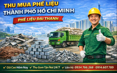 Top 3 đơn vị Thu mua phế liệu đồng giá cao